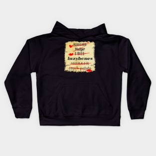 Know your Words No 1 - Funny Quote Kids Hoodie